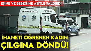 İhaneti öğrenen kadın çılgına döndü