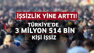 İşsizlik yine arttı!