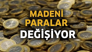 Madeni paralar değişiyor