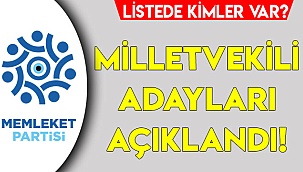 Memleket Partisi Denizli'de Milletvekili Adayları Belli Oldu!