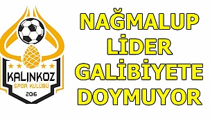 Namağlup Lider Galibiyete Doymuyor 