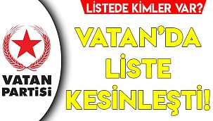 Vatan Partisi Denizli'de Milletvekili Adayları Belli Oldu