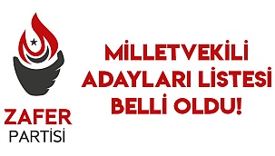 Zafer Partisi Denizli'de Milletvekili Adayları Belli Oldu!