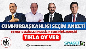 14 Mayıs seçimlerinde hangi partiye oy vereceksiniz? 