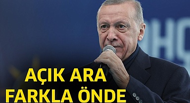 Açık ara farkla önde