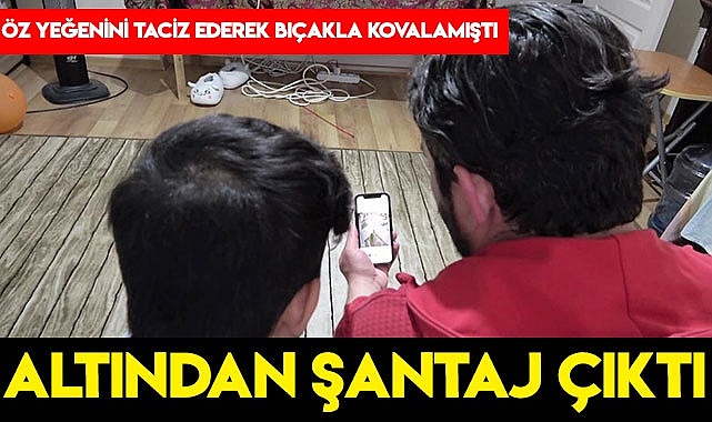 Altından santaj çıktı