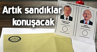 Artık sandıklar konuşacak