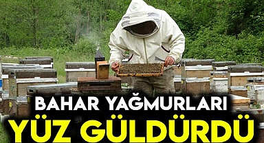 Bahar yağmurları yüz güldürdü