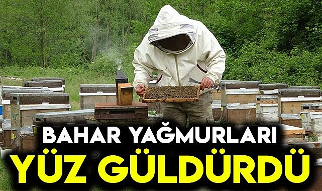 Bahar yağmurları yüz güldürdü