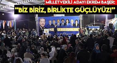 “Biz biriz, birlikte güçlüyüz!”