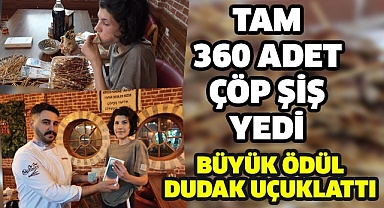 Çok zayıf olmasına rağmen çöp şişleri yedi ödülü kazandı