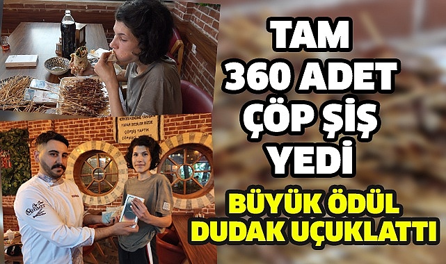 Çok zayıf olmasına rağmen çöp şişleri yedi ödülü kazandı