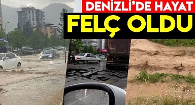 Denizli'de hayat felç oldu