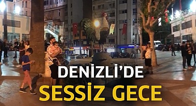 Denizli’de sessiz gece