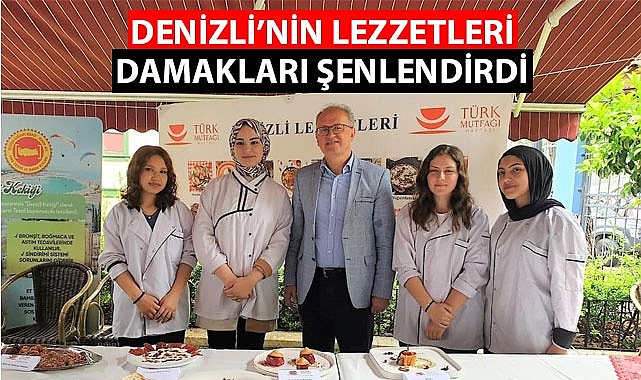 Denizli'nin lezzetleri damakları şenlendirdi