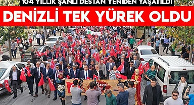 Denizli tek yürek oldu