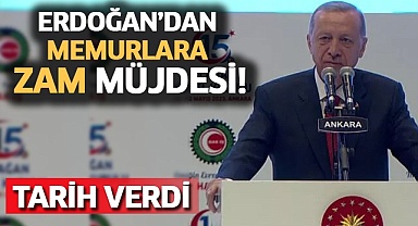 Erdoğan’dan memurlara zam müjdesi!