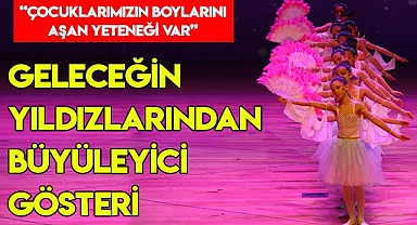 Geleceğin yıldızlarından büyüleyici gösteri