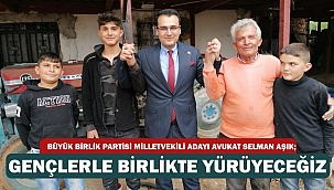 Gençlerle birlikte yürüyeceğiz