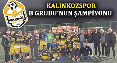 Kalınkozspor, B Grubu'nun şampiyonu