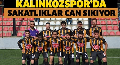 Kalınkozspor'da sakatlıklar can sıkıyor