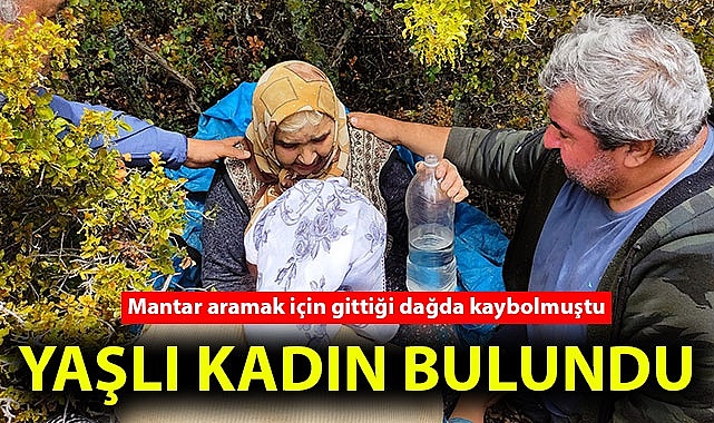 Kayıp yaşlı kadın bulundu