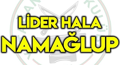 Lider hala namağlup