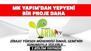MK Yapım'dan yep yeni bir proje daha! TARIM Pamukkale TV