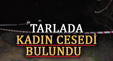 Tarlada kadın cesedi bulundu    