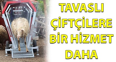 Tavaslı çiftçilere bir hizmet daha