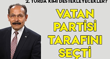 Vatan Partisi tarafını seçti!
