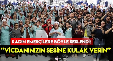 “VİCDANINIZIN SESİNE KULAK VERİN”
