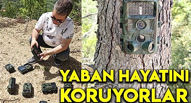 Yaban hayatını koruyorlar