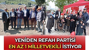 Yeniden Refah Partisi en az 1 milletvekili istiyor