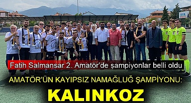 2. Amatörün kayıpsız namağlup şampiyonu: Kalınkozspor