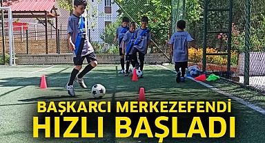 Başkarcı Merkezefendi hızlı başladı