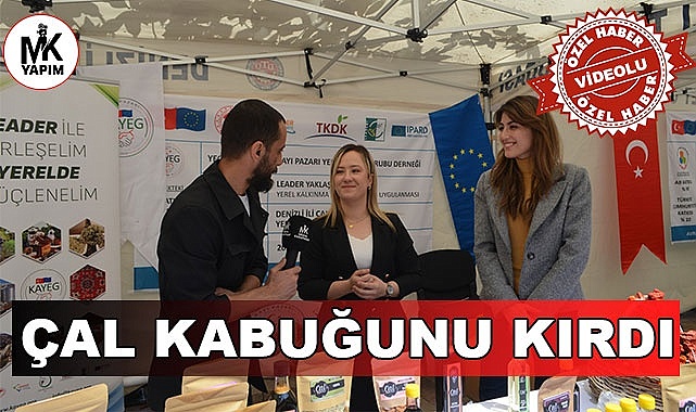 Çal kabuğunu kırdı