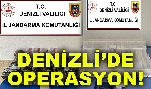 Denizli'de operasyon!