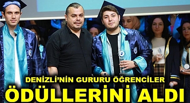 Denizli'nin gururu öğrenciler ödüllerini aldı