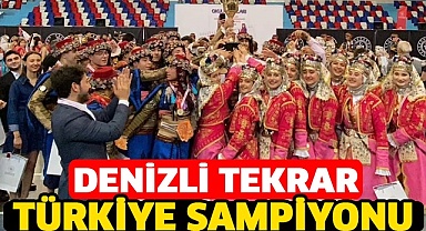 Denizli tekrar Türkiye şampiyonu
