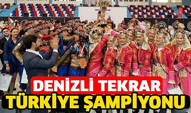 Denizli tekrar Türkiye şampiyonu