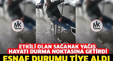 Esnaf durumu tiye aldı