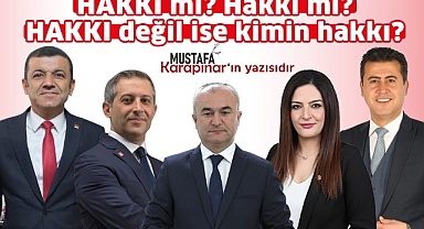 HAKKI mı? Hakkı mı? HAKKI değil ise kimin hakkı?