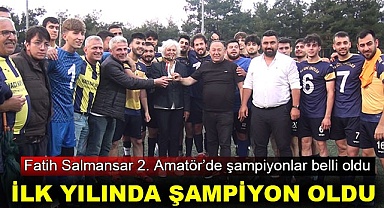 İLK YILINDA ŞAMPİYON OLDU