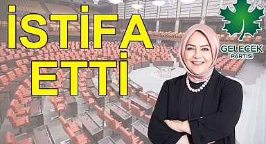 İstifa etti!