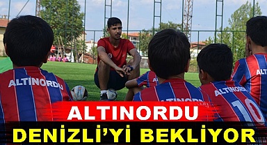 Altınordu Denizli'yi bekliyor