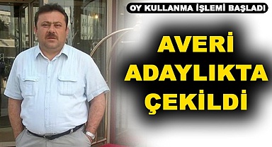 Averi adaylıktan çekildi!
