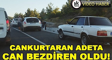 Cankurtaran adeta can bezdiren oldu!