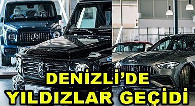 Denizli'de yıldızlar geçidi