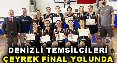 Denizli temsilcileri çeyrek final yolunda